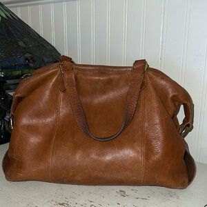 Madewell 1937 leather satchel purse